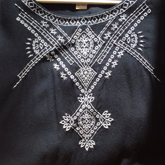 Boho short sleeve top - Picture 2 of 3